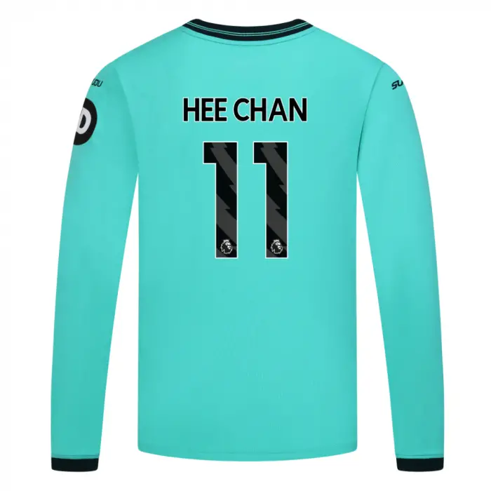 Wolverhampton Wanderers Shirts Store | Wolverhampton Wanderers A 2025-26 Wolves Away Shirt – Junior – LS HEE CHAN 11 Shirts